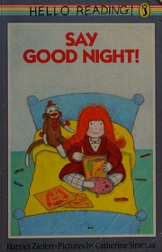 Cover of edition saygoodnight0000zief