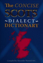 Cover of edition scotsdialectdict0000unse_y2v5