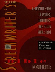 Cover of edition screenwritersbib0000trot