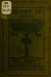 Cover of edition secondpartofhenr00shak