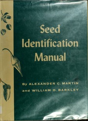 Cover of edition seedidentificati00mart