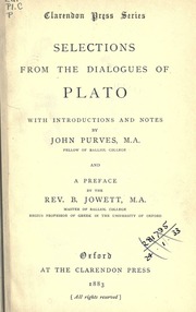 Cover of edition selectionsfromdi00platuoft