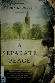 Cover of edition separatepeace00john_0