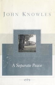 Cover of edition separatepeace00know_2