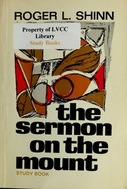 Cover of edition sermononmount00shin