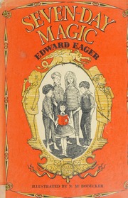 Cover of edition sevendaymagic0000eage_n3j5