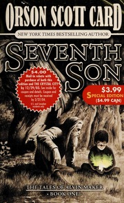 Cover of edition seventhson0000card