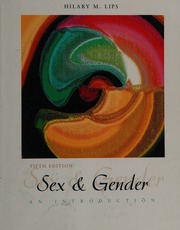 Cover of edition sexgenderintrodu0000lips_n3n3
