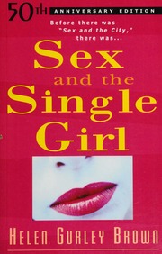 Cover of edition sexsinglegirl0000brow_b6l6