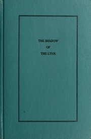 Cover of edition shadowoflynx00holt