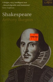 Cover of edition shakespeare0000burg_h3z1