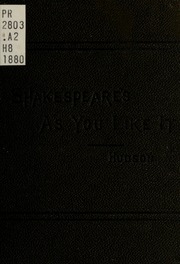 Cover of edition shakespearesasyo1880shak