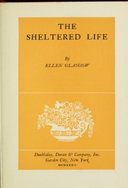 Cover of edition shelteredlife00glas