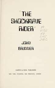 Cover of edition shockwaverider0000brun
