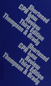 Cover of edition shortenedcpalawr0000thom