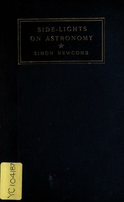 Cover of edition sidelightsonastr00newcrich