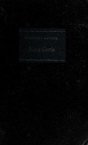 Cover of edition sistercarrie0000drei_x0d6