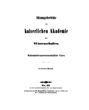 Cover of edition sitzungsbericht183klasgoog