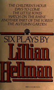 Cover of edition sixplays00hellrich