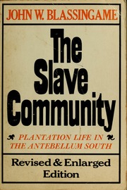 Cover of edition slavecommunitypl00blas