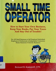Cover of edition smalltimeoperato00bern_1