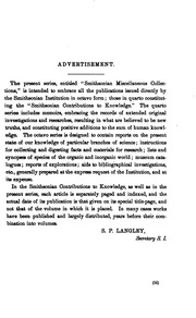 Cover of edition smithsonianmisc61instgoog