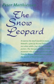 Cover of edition snowleopard00matt