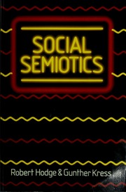 Cover of edition socialsemiotics000hodg