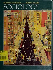 Cover of edition sociology00scha_0