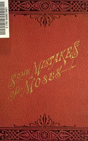 Cover of edition somemistakesmose00ingeuoft