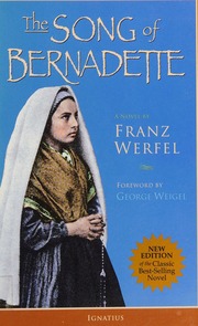 Cover of edition songofbernadette0000werf_h4x0