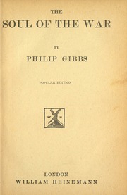 Cover of edition soulofwar00gibbuoft