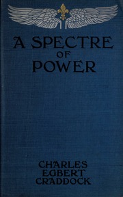 Cover of edition spectreofpower00cradiala