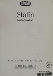 Cover of edition stalin0000wood