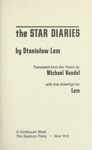 Cover of edition stardiaries0000lems
