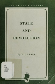 Cover of edition staterevolution0000leni
