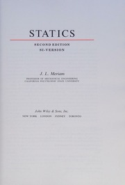 Cover of edition statics0000meri_o5b2