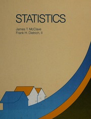 Cover of edition statistics0000mccl