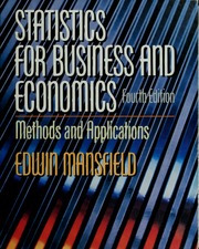 Cover of edition statisticsforbu00mans