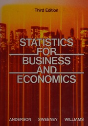 Cover of edition statisticsforbus0000ande_q6o0