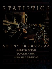 Cover of edition statisticsintrod0000maso