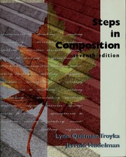 Cover of edition stepsincompositi00troy