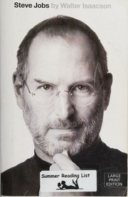 Cover of edition stevejobs0000isaa_d1q0
