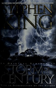 Cover of edition stormofcentury00king