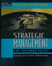 Cover of edition strategicmanagem0000whee