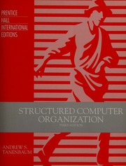 Cover of edition structuredcomput0000tane_v0j3