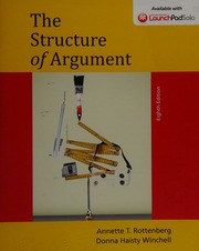 Cover of edition structureofargum0000rott_s5f7