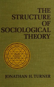Cover of edition structureofsocio0000turn