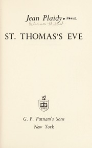 Cover of edition stthomasseve00plai
