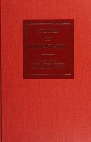 Cover of edition studiesinbibliog0000univ_l3d9